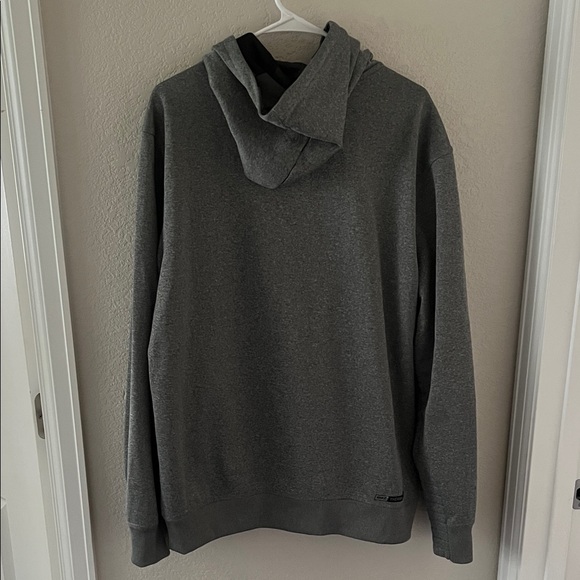 Hurley Men's Charcoal Zip-Up Sweater - Picture 4 of 6